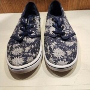 Under Armour Women Floral Print Lace Up Canvas Sneakers Shoes Size 7
